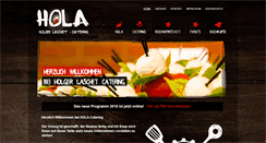 Desktop Screenshot of hola-catering.de